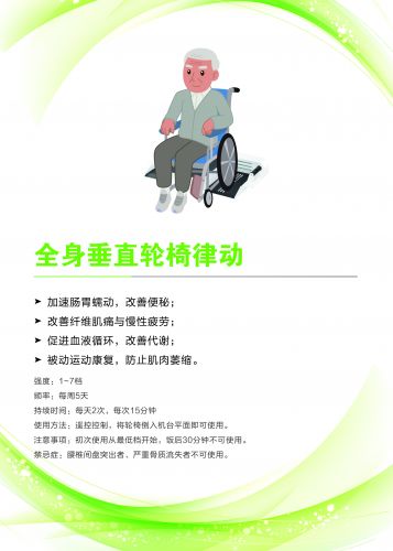 輪椅垂直律動(dòng)（可選配置扶手）