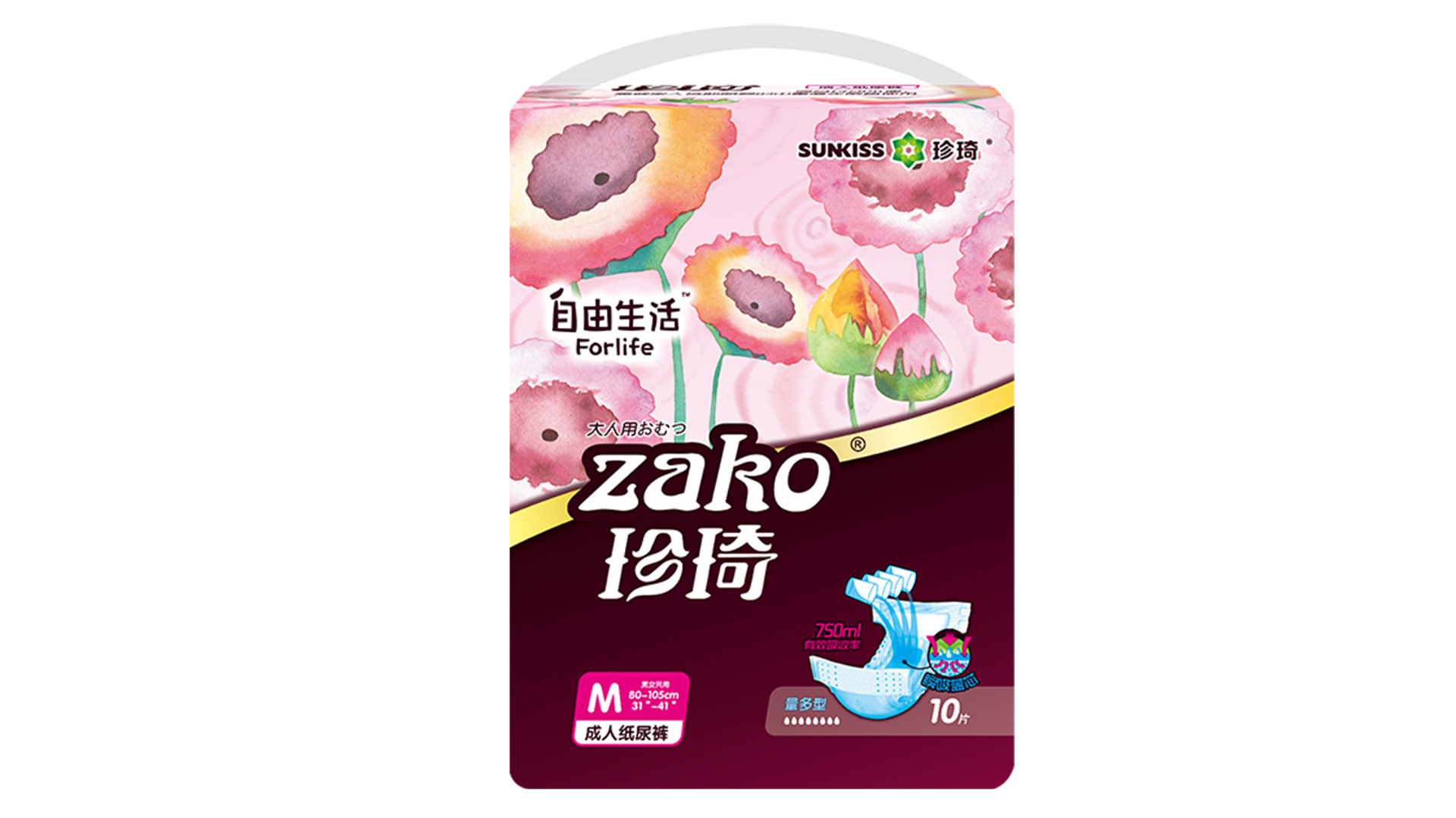 ZAKO增強(qiáng)型紙尿褲M碼