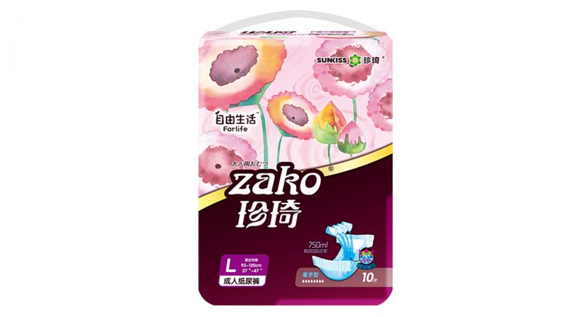 ZAKO增強型紙尿褲L碼-