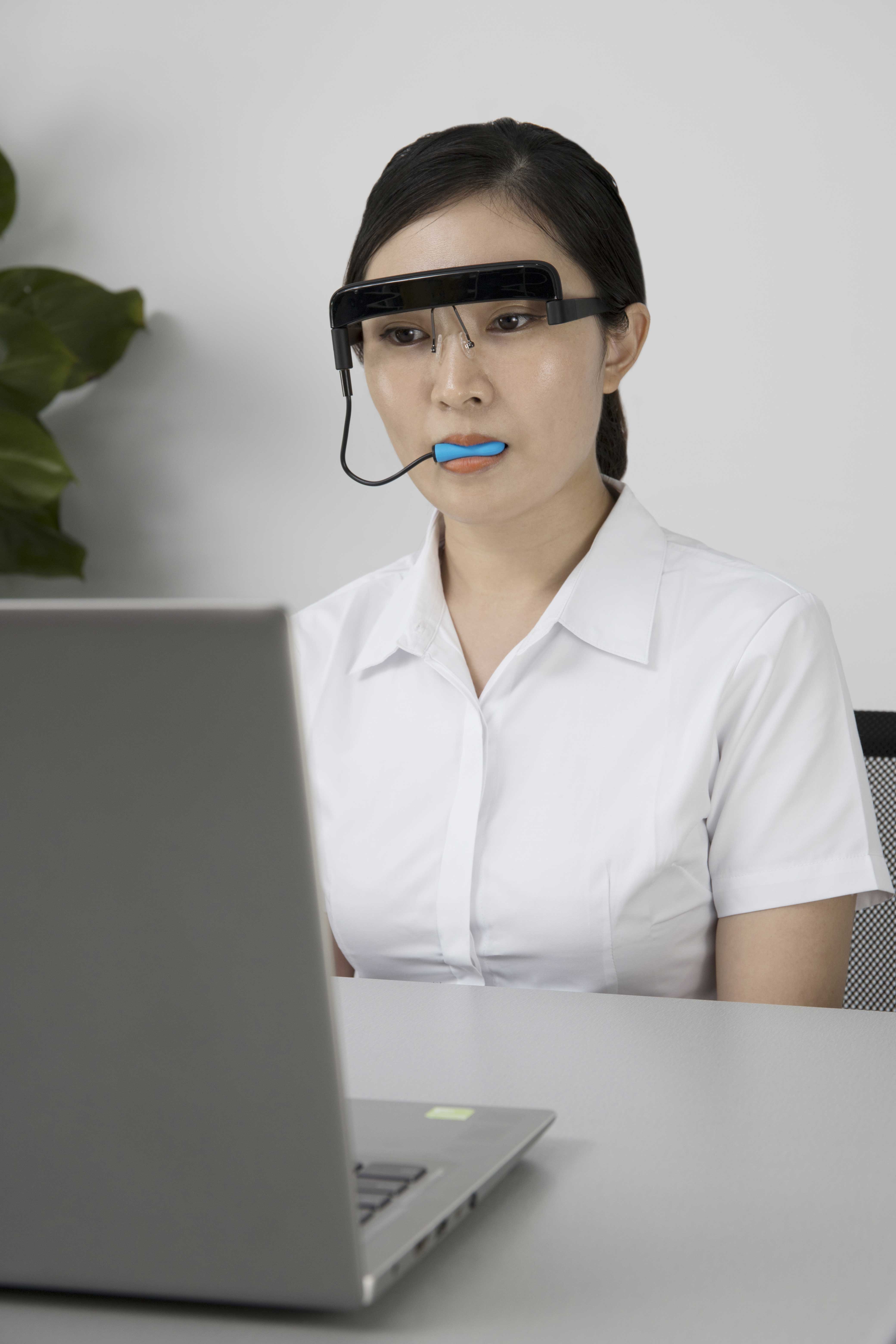 GlassOuse V1.4殘疾人無線頭戴鼠標(biāo)