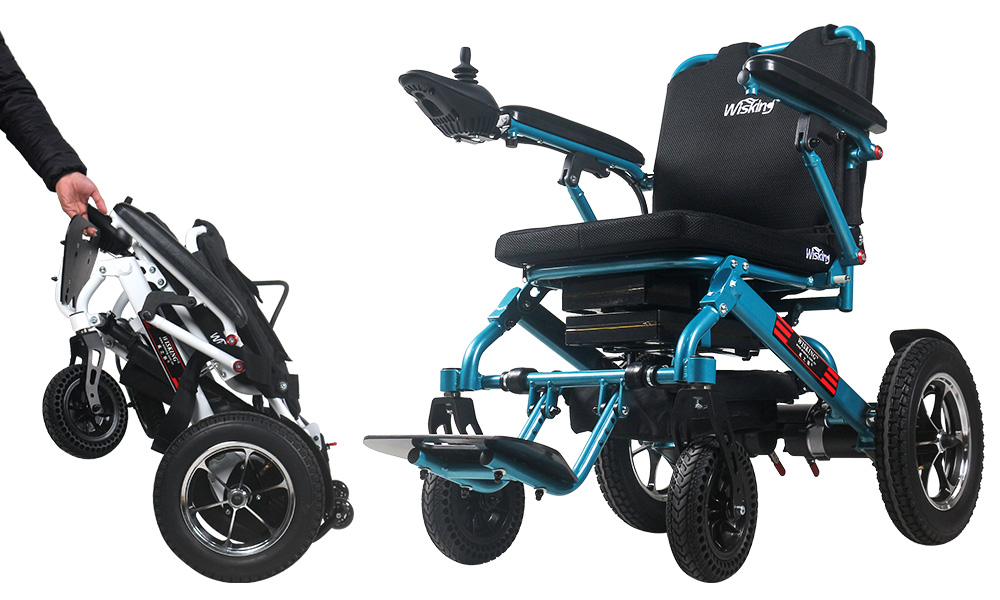 威之群折疊電動(dòng)輪椅