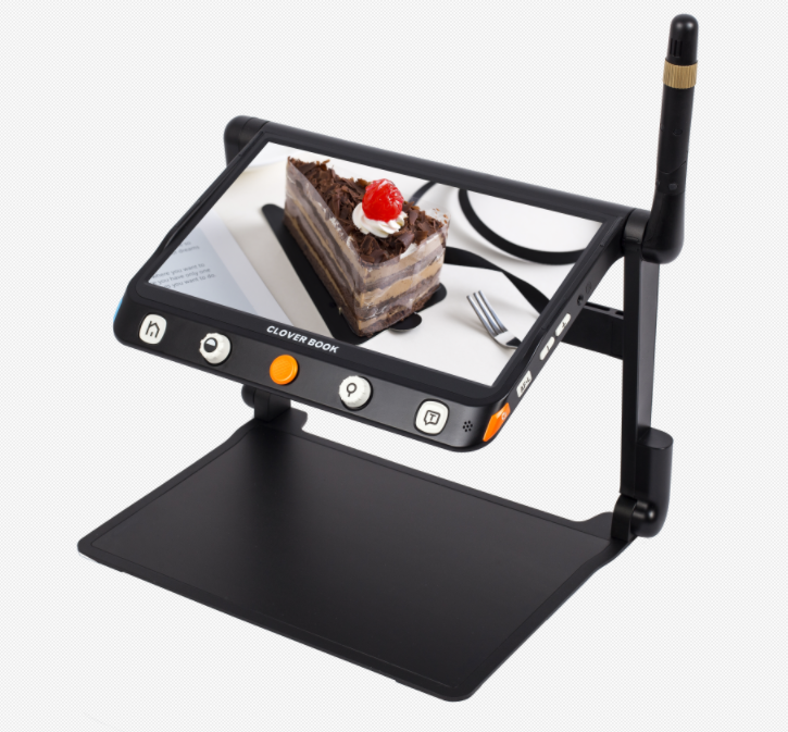 CloverBook portable video magnifier