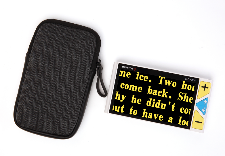 Clover 5 handheld video magnifier-