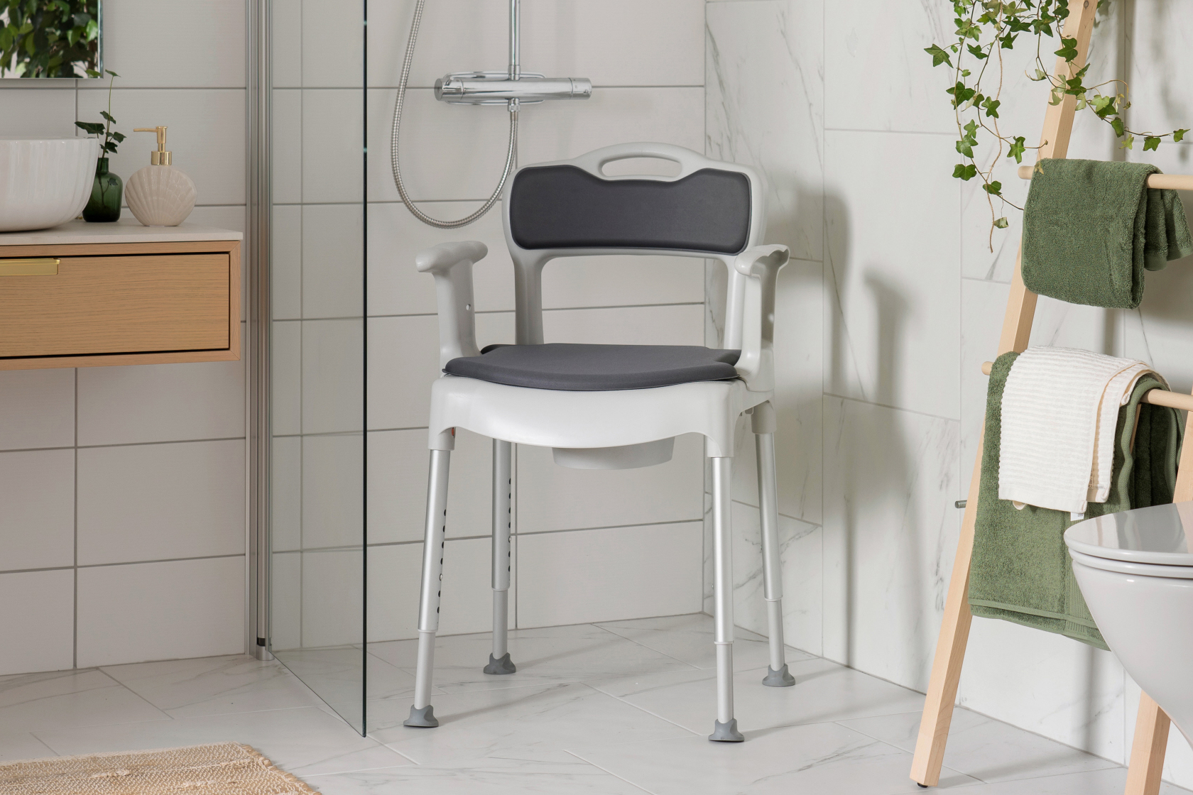 Etac Swift Commode 便攜式浴廁多功能椅