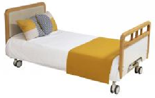 Manual home care bed-