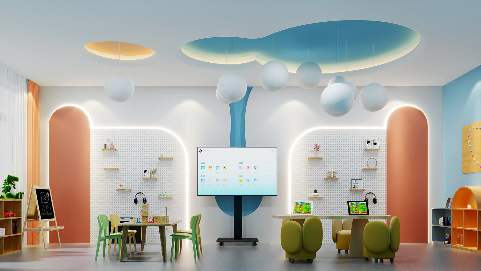 多媒體聽力語言訓練室