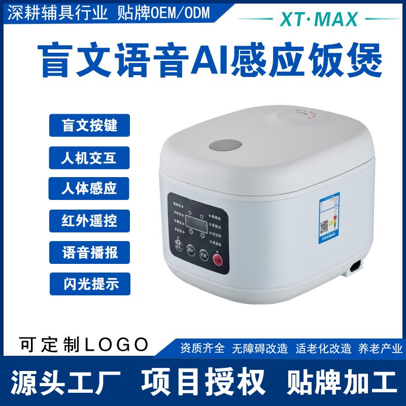 AI Braille Voice Rice Cooker-