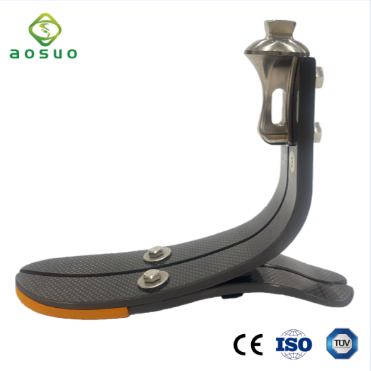 High ankle carbon fiber foot
